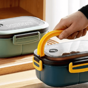 Portable 2 Layers Airtight Lunch Box 1200ml
