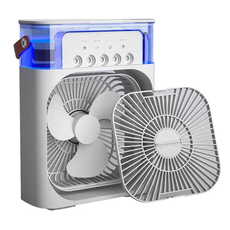 3 in 1 Mini Portable USB AC Humidifier and LED Water Lamp