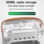 3 in 1 Mini Portable USB AC Humidifier and LED Water Lamp