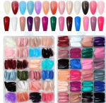 576288pcsbox Colorful Nails Acrylic Full Cover Nail Tips Ballet