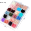 576288pcsbox Colorful Nails Acrylic Full Cover Nail Tips Ballet