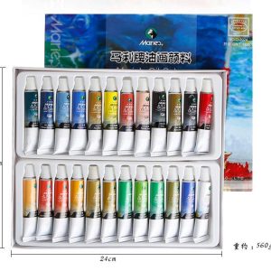 MARIES Oil Painting Color 12ml 24Pcs