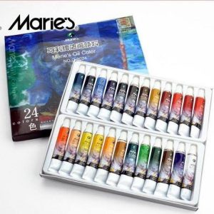 MARIES Oil Painting Color 12ml 24Pcs