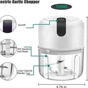 250ml Rechargeable Mini Electric Chopper