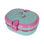 Space Explorers Stainless Steel Lunch Box With Clip Closure