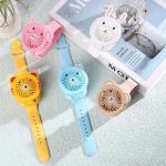 Portable Mini Hand Fan Watch