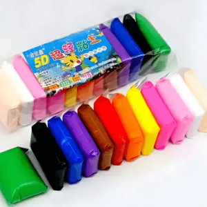 Pack of 12 Get Random Color Polymer Light Clay Slime Playdough