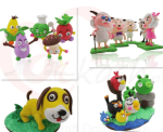 Pack of 12 Get Random Color Polymer Light Clay Slime Playdough