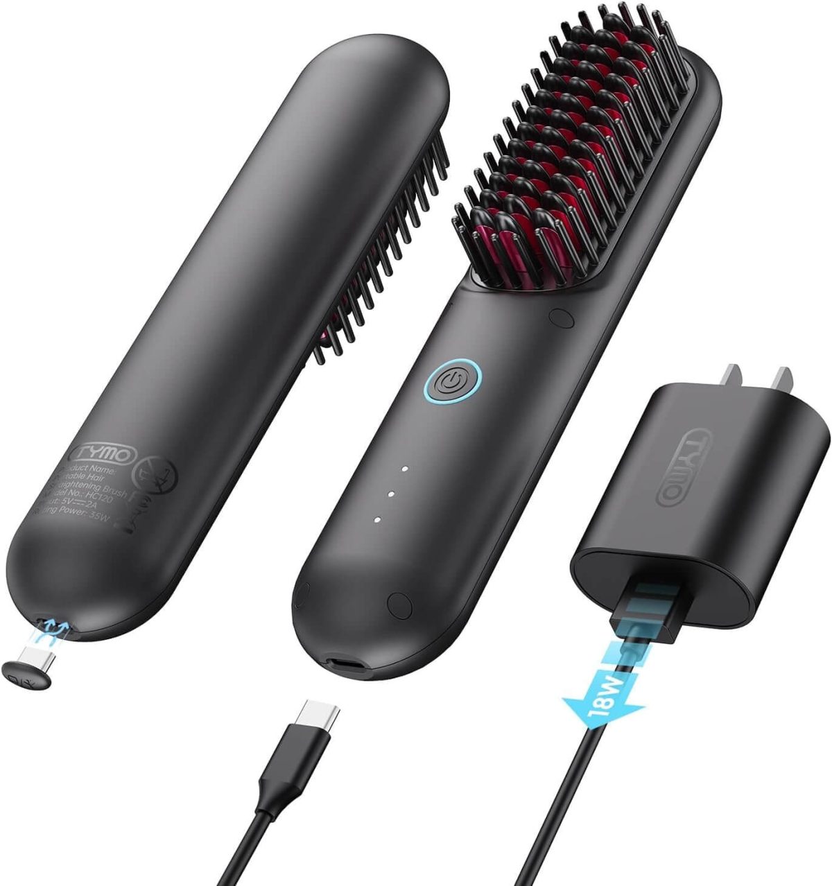 Cordless Hair Straightening Brushes