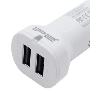 IP2 IP202 Car Charger- White