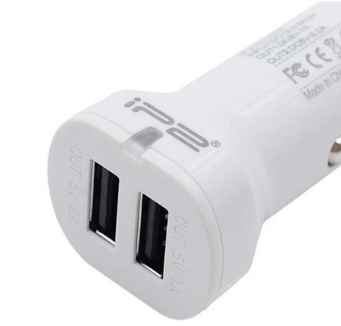 IP2 IP202 Car Charger- White