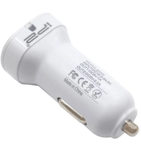 IP2 IP202 Car Charger- White