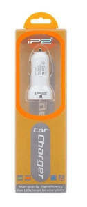 IP2 IP202 Car Charger- White