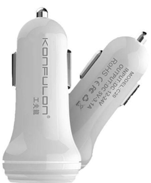 Konfulon Original Konfulon Car Charger - 3.1Ampere