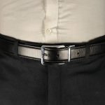 Black & Brown Double Side Leather Belt For Men