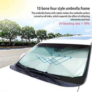 Car Sunshade Umbrella 2 Car Sunshade Umbrella
