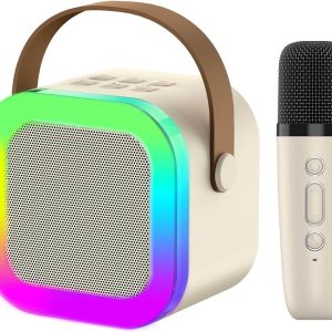 K12 Mini Audio Microphone Karaoke Family Wireless Bluetooth Speake