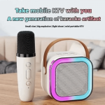 K12 Mini Audio Microphone Karaoke Family Wireless Bluetooth Speake