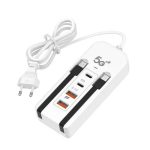 66W Multi-Function Charger With 4USB Fast Charger