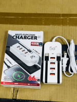 66W Multi-Function Charger With 4USB Fast Charger