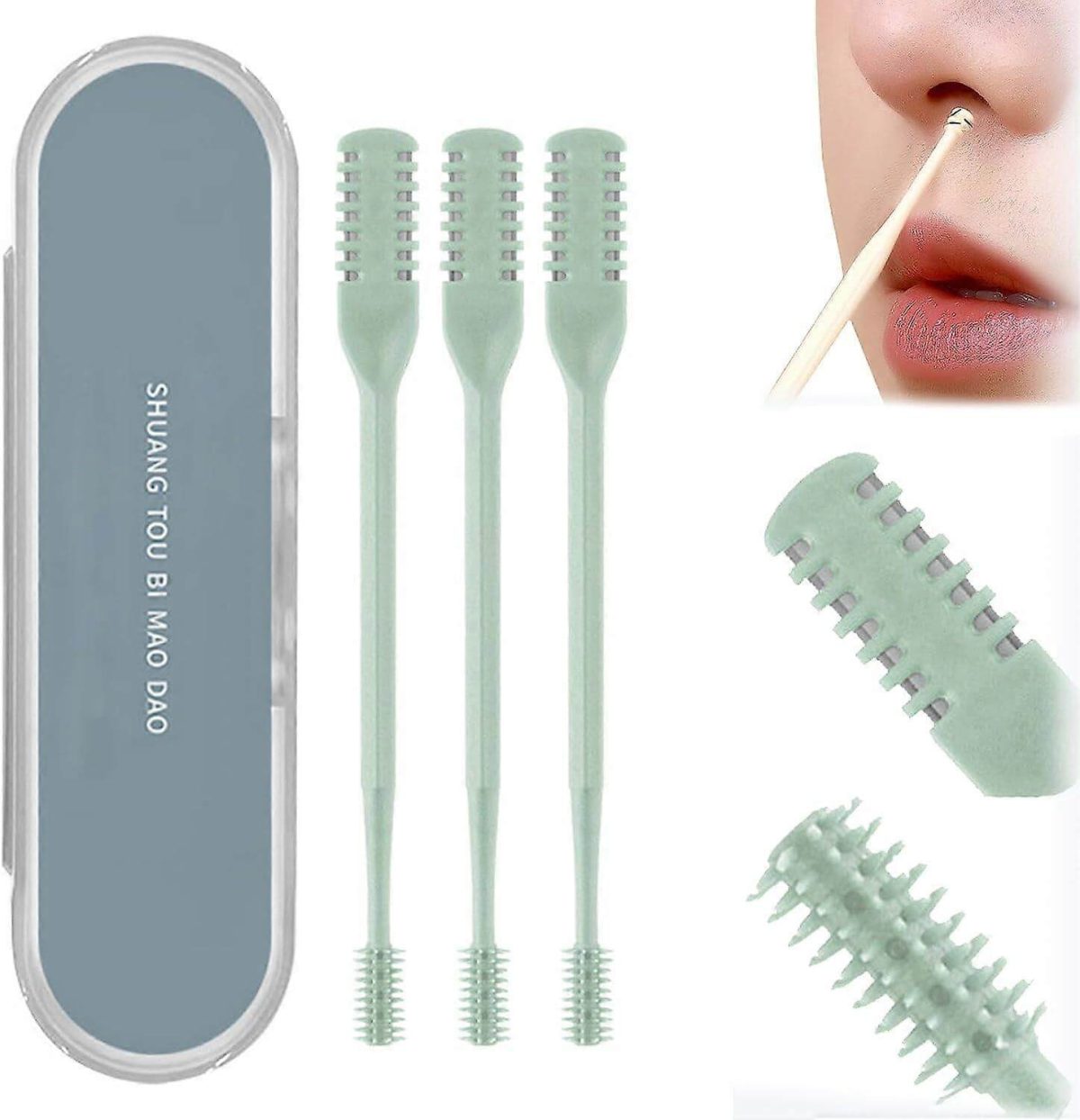 3pcs Nasal Hair Cutter