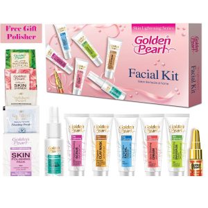 Golden Pearl Whitening Facial Kit (Salon Like Facial at Home)