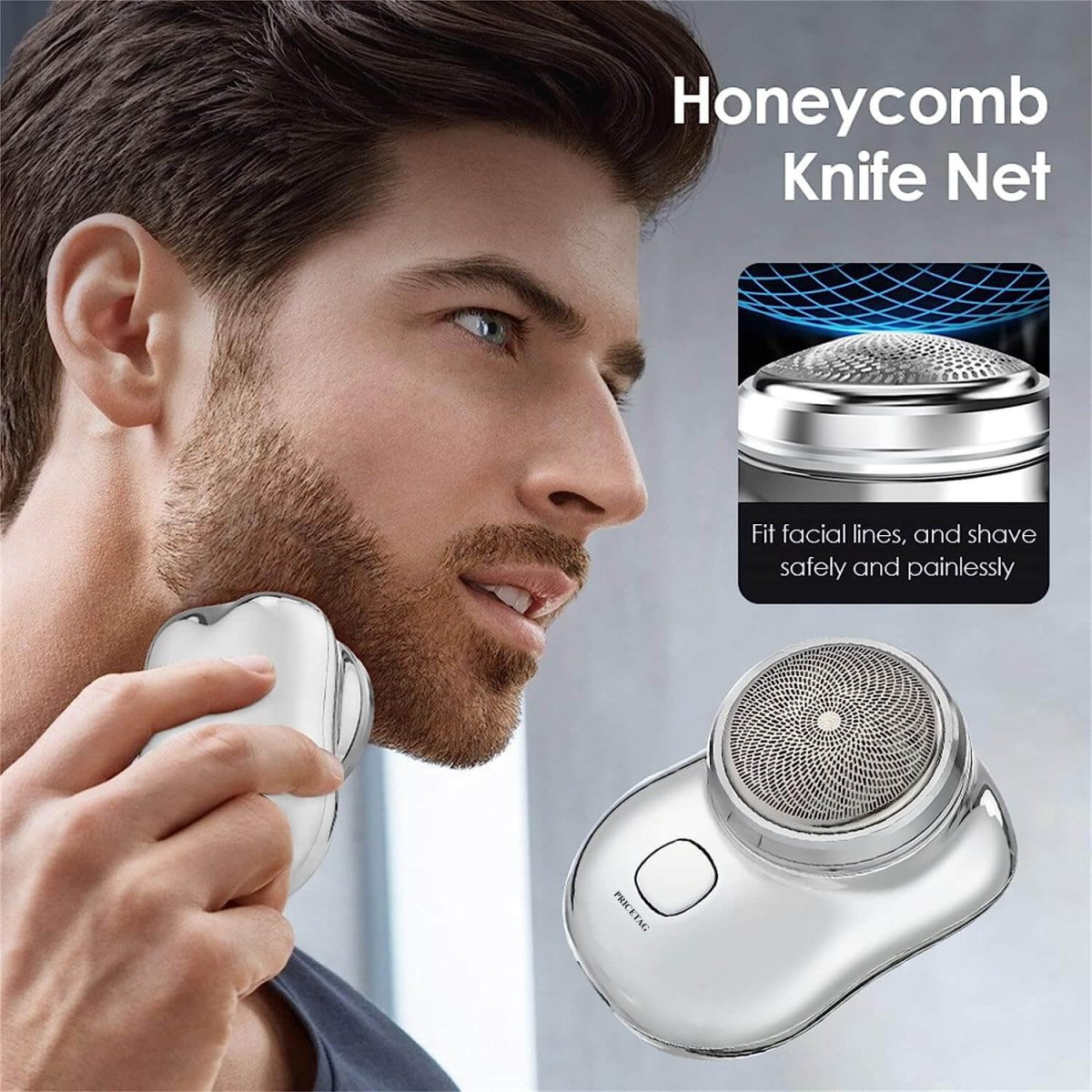 Mini-Shave Portable Electric Shaver