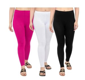 Pack of 3 High-Waist Women’s Leggings Tights