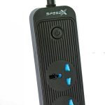 Speed-X 504PU Power Strip 5 Sockets + 2 USB + 2 Type-C (2M Cable)