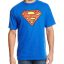 Superman Logo Printed T-shirt
