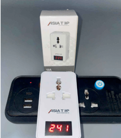 Voltage Protector Socket for LED and Refrigerator