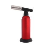 BS-851 Butane Torch Refillable Culinary Blow Torch with Adjustable Flame & Safety Lock
