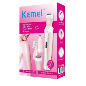 Kemei 4 in 1 Shaver Suit – Model KM-3024