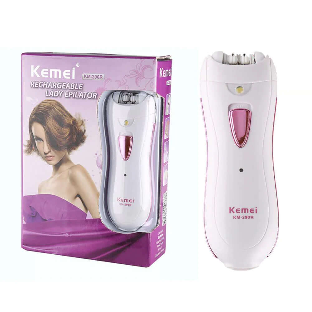 Kemei KM-290R Rechargeable Lady Epilator