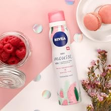 Nivea Body Mousse Wild Raspberry & White Tea 200 ML