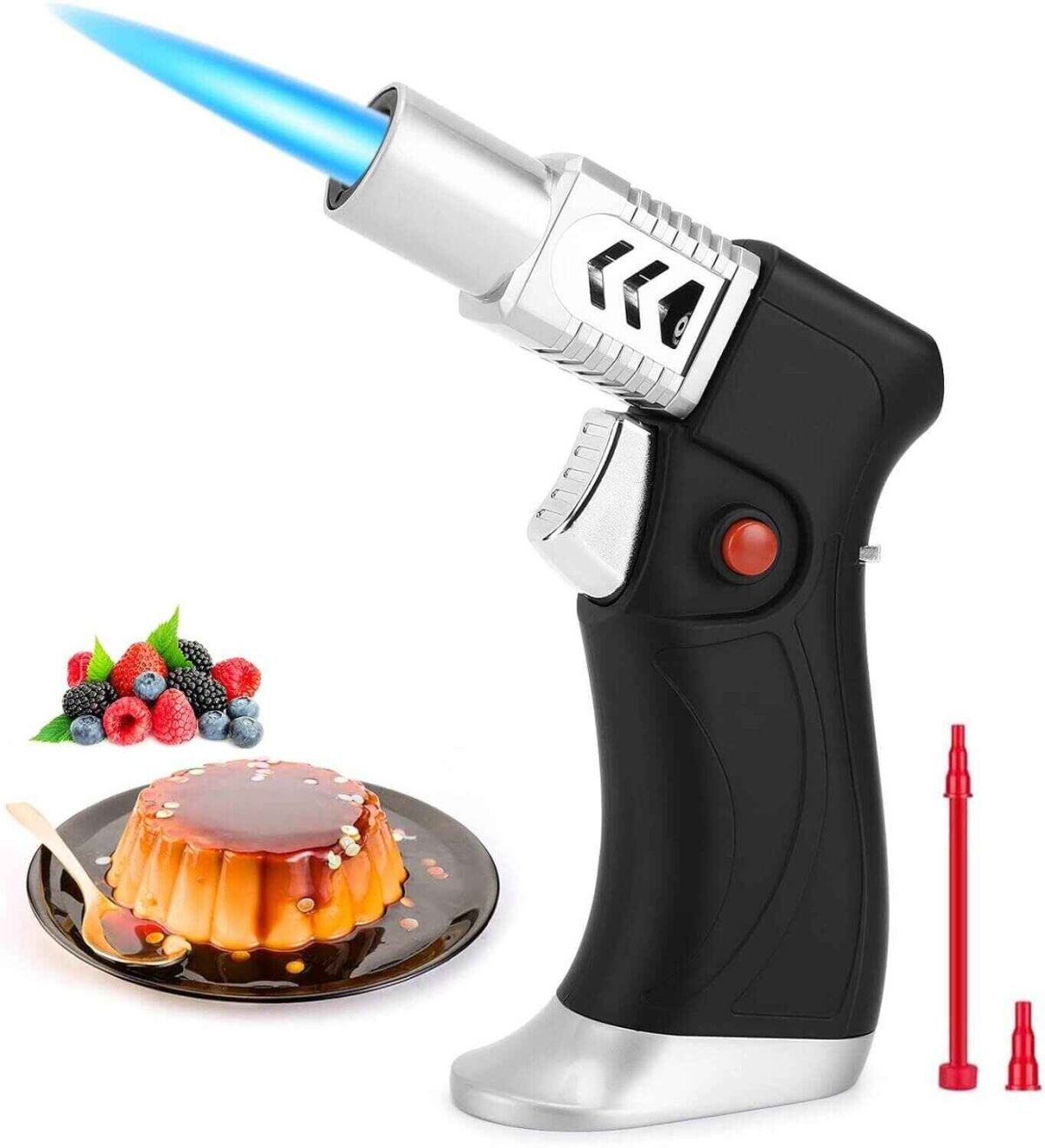 Professional Chef Kitchen Torch OS-205 Adjustable Flame Torch Shaped Mug