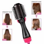 One Step Hot Air Brush Dryer & Straightener