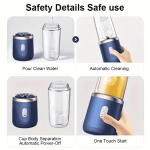 Premium Portable Wireless Rechargeable Mini Automatic Electric Juicer
