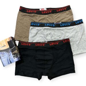 Levi's Boxer Brief 3 Pack Cotton Stretch Underwear