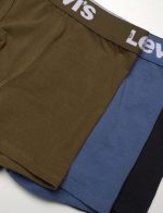 Levi's Boxer Brief 3 Pack Cotton Stretch Underwear