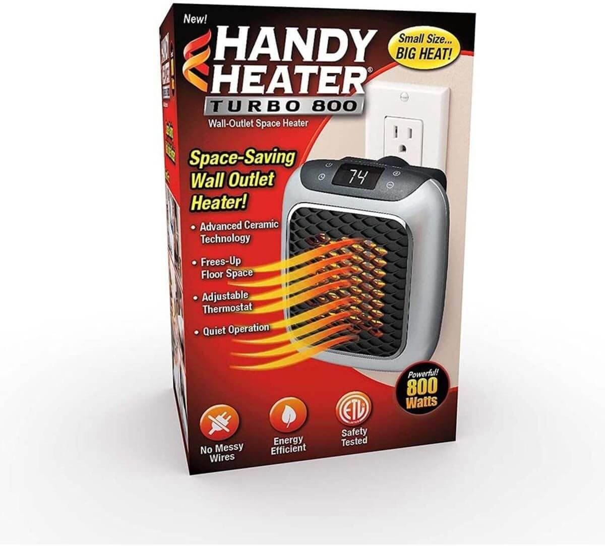 Buy the Best Quality Handy Heater TURBO 800 (Watt) at the Best Price in Pakistan at Getnow.pk. Most Affordable Price With Fast Shipping All Over Pakistan (1) Handy Heater TURBO 800 (Watt)