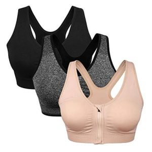 Pack of 3 Zipper Bra (Front Zip Bra)