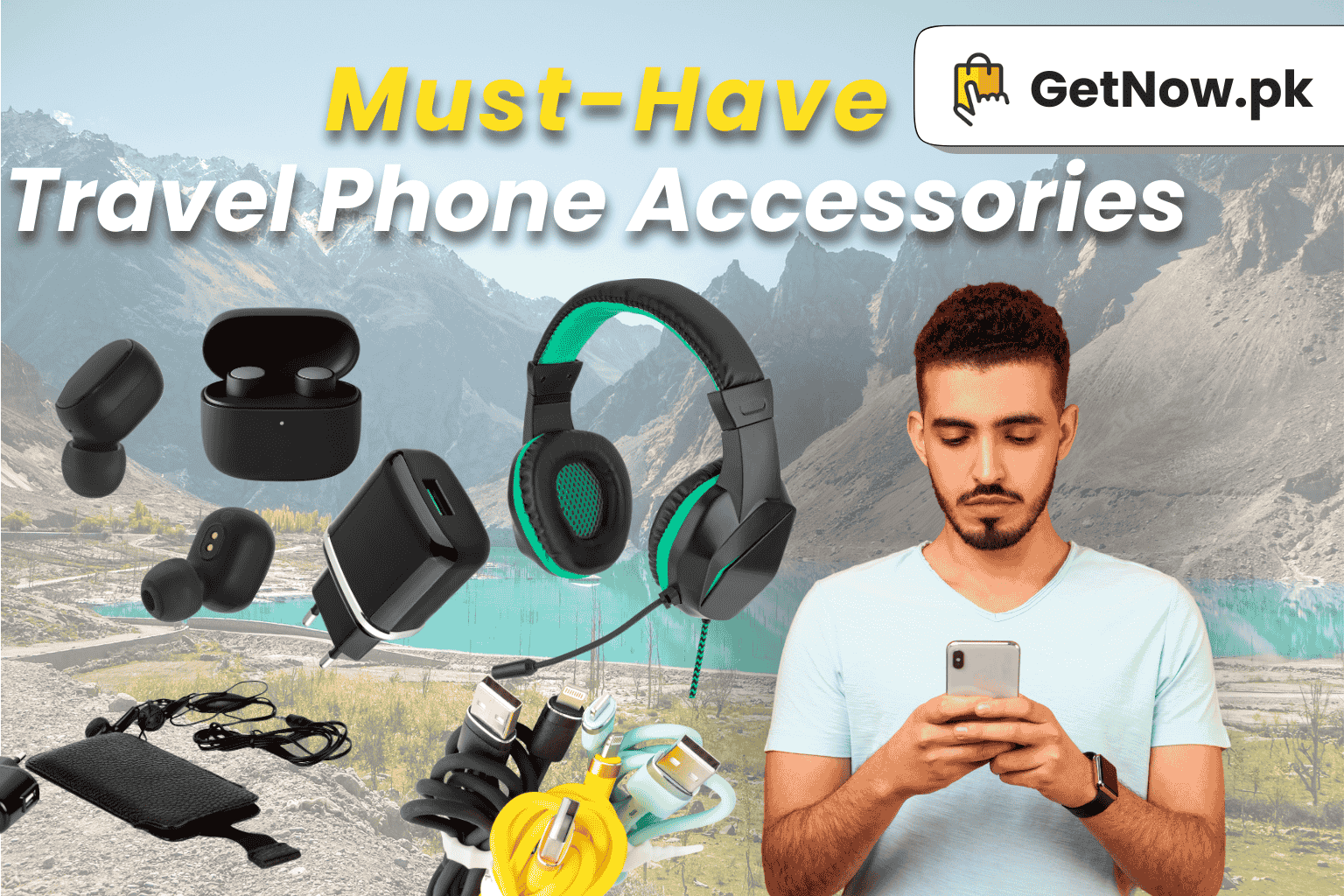 Essential mobile accessories for travelers in Pakistan