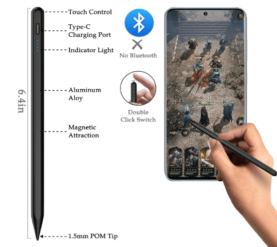 Stylus pen compatible with android phones and tablets