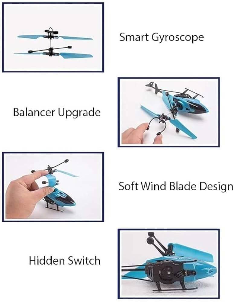 Hand Sensor Helicopter Toy