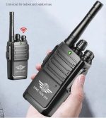 Portable Black Walkie Talkie for Kids