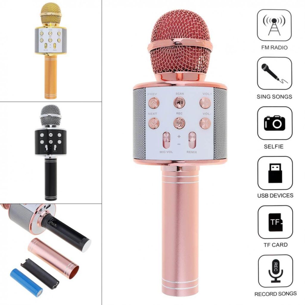 Wireless Microphone Hifi Speaker