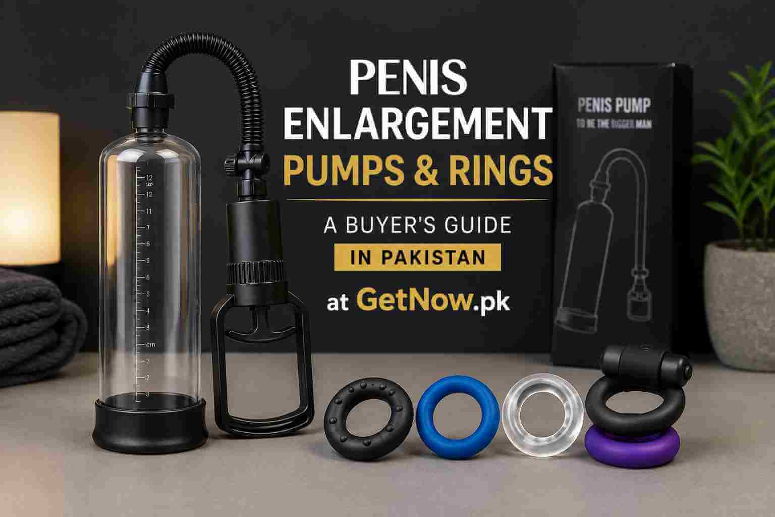Penis Enlargement Pumps & Rings A Buyer's Guide